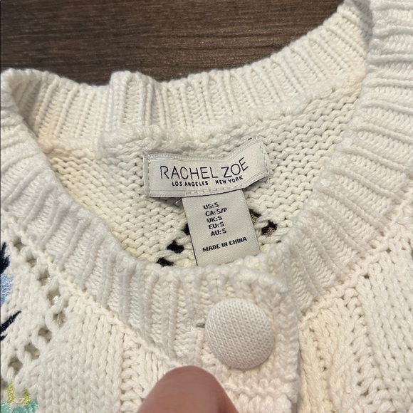 NWT RACHEL ZOE SPRING SWEATER - Picture 3 of 5